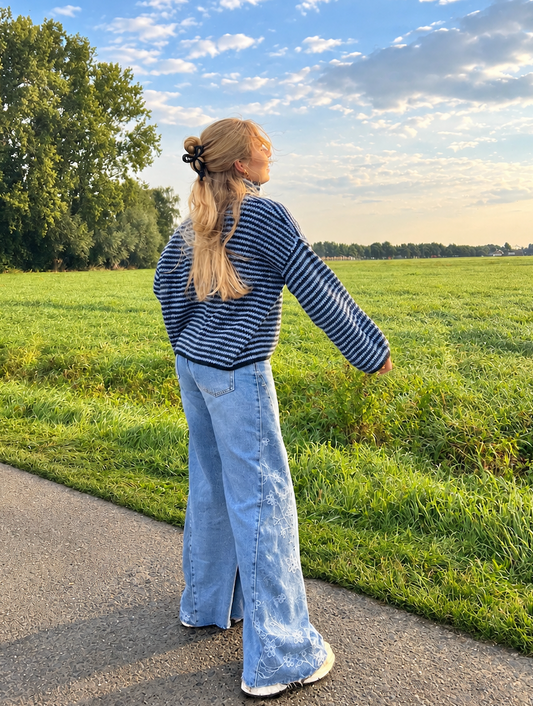 Cardigan Juliette - Blueberry